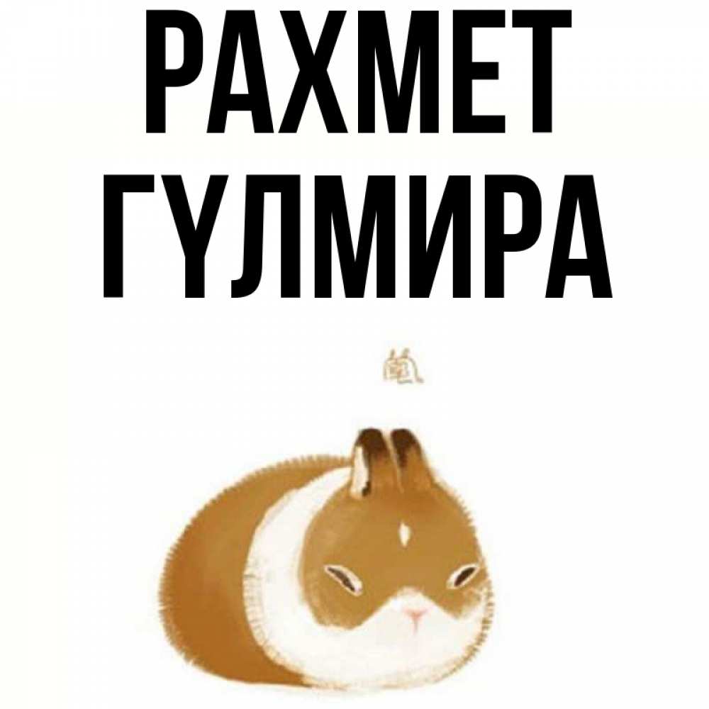 Күн сайын ашық хат с именем, ГҮЛМИРА рахмет коричнево белый домашний питомец Онлайн тегін жүктеп алу тілектері бар керемет карта 