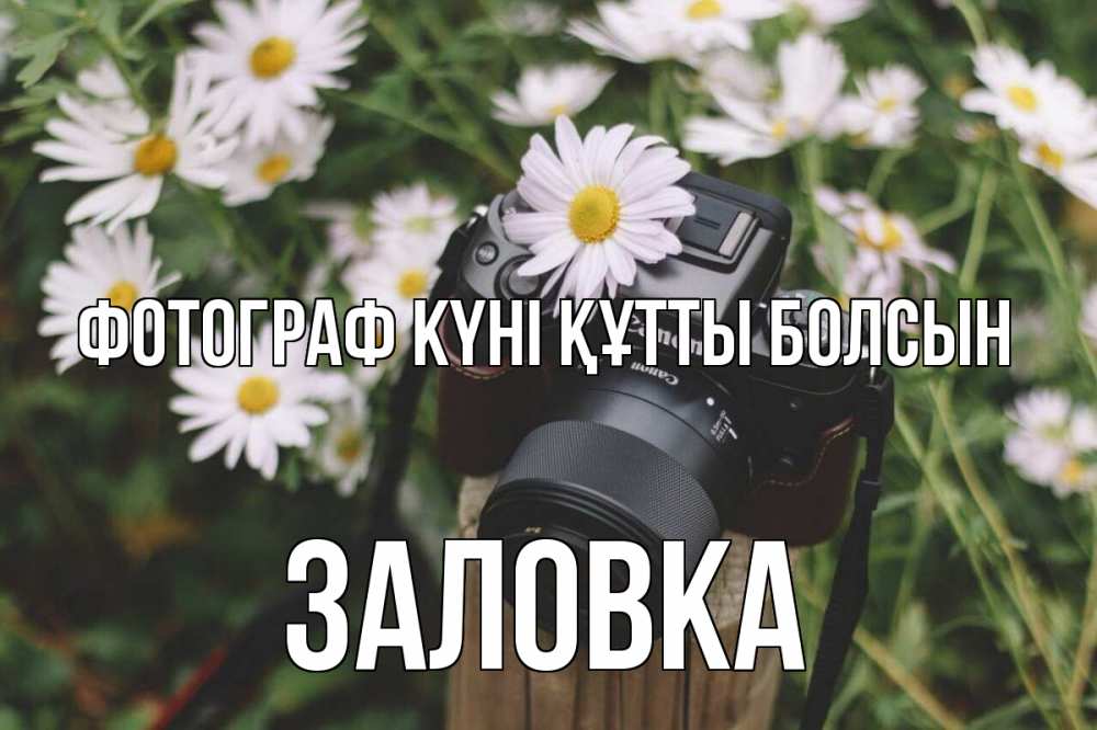 Күн сайын ашық хат с именем, Заловка Фотограф күні құтты болсын с днем фотографа Онлайн тегін жүктеп алу тілектері бар керемет карта 