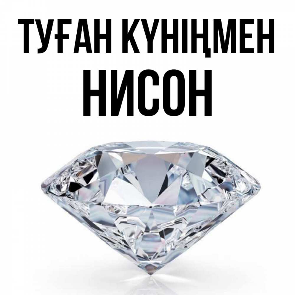 Күн сайын ашық хат с именем, Нисон Туған күніңмен к пожеланием быть богатым Онлайн тегін жүктеп алу тілектері бар керемет карта 
