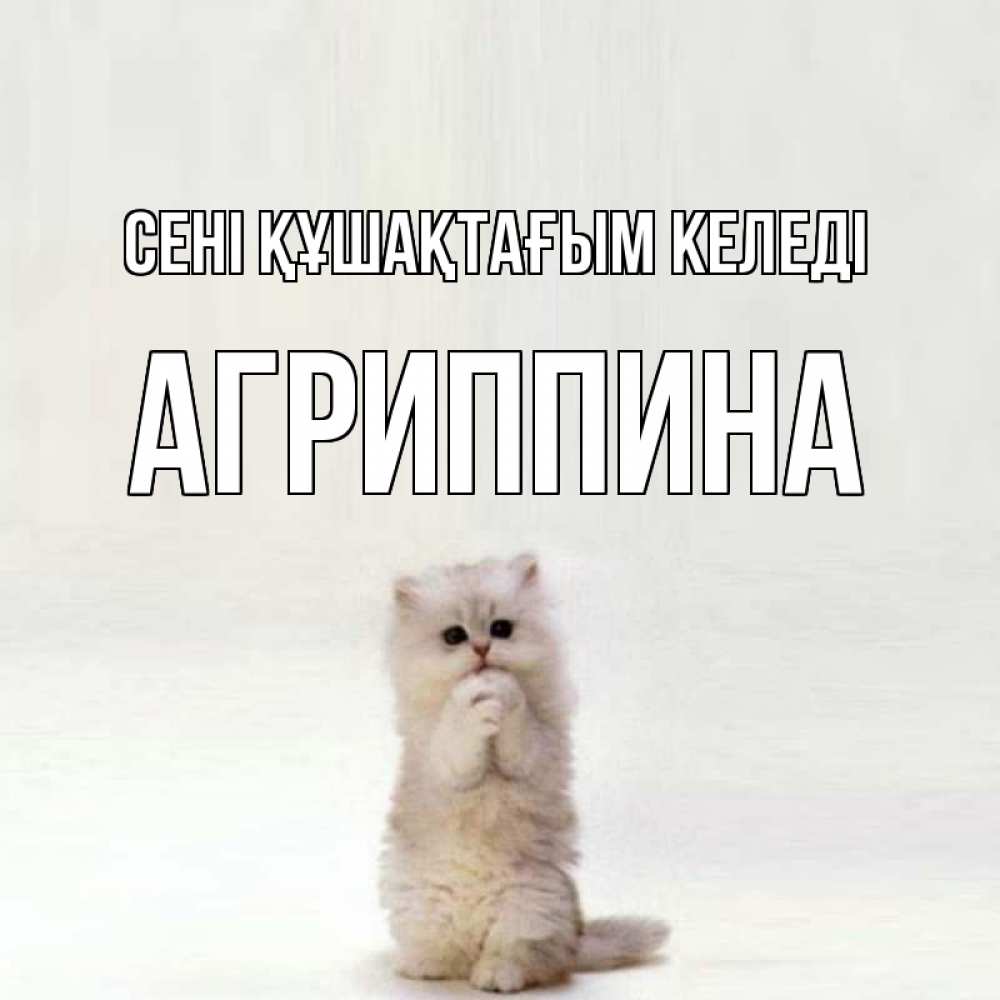 Күн сайын ашық хат с именем, Агриппина сені құшақтағым келеді открытки с креативными подписями Онлайн тегін жүктеп алу тілектері бар керемет карта 