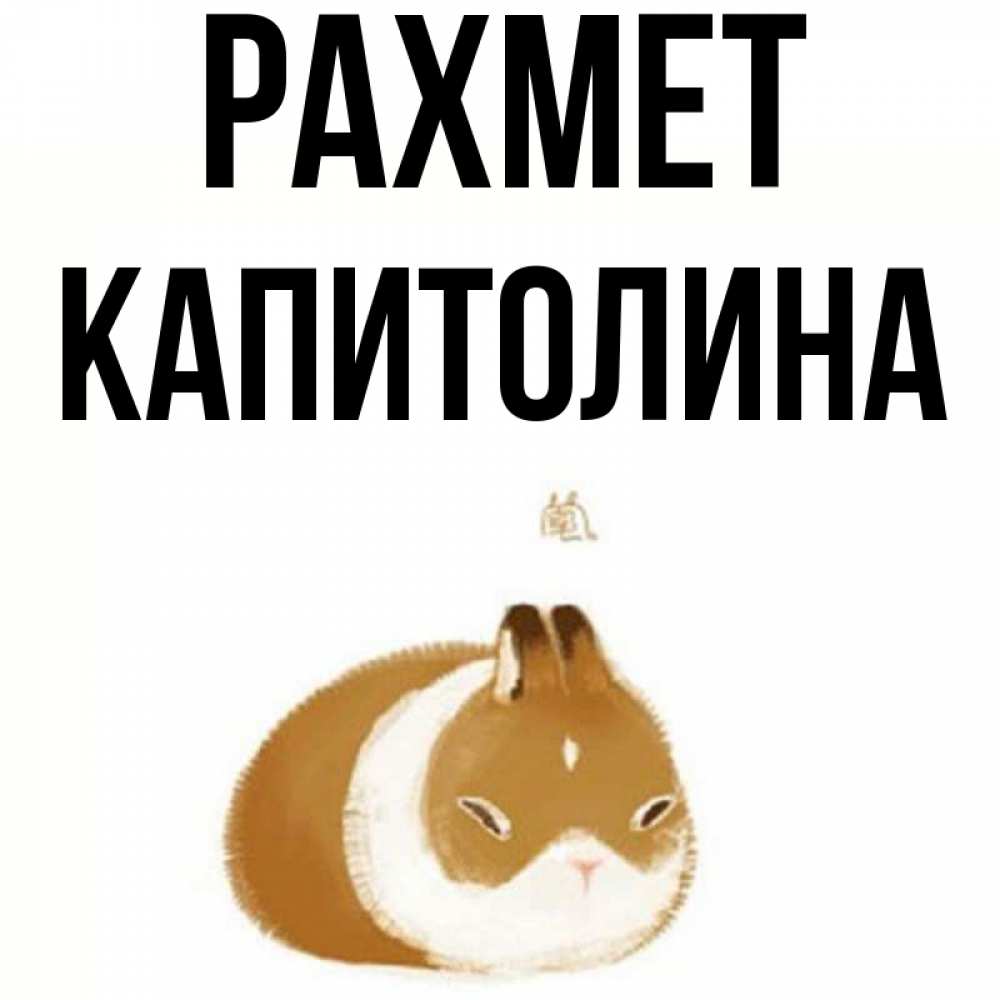 Күн сайын ашық хат с именем, Капитолина рахмет коричнево белый домашний питомец Онлайн тегін жүктеп алу тілектері бар керемет карта 