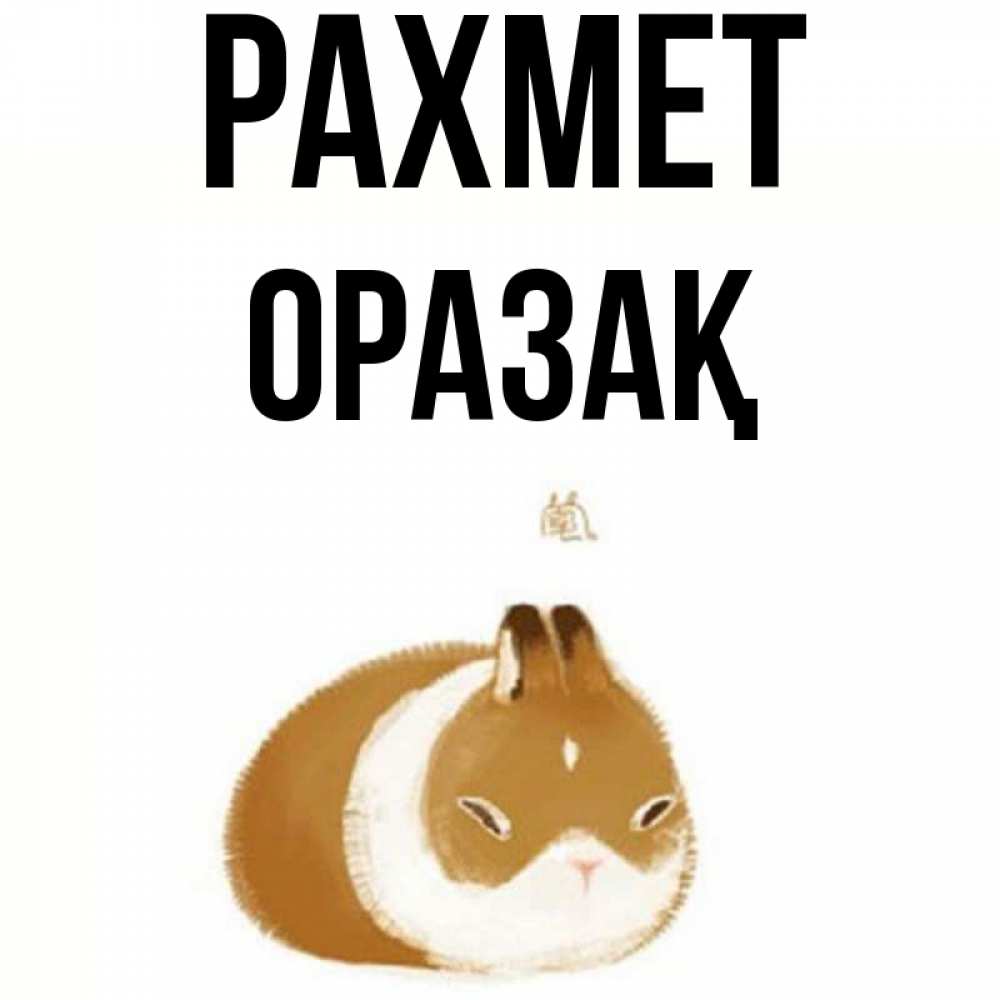 Күн сайын ашық хат с именем, ОРАЗАҚ рахмет коричнево белый домашний питомец Онлайн тегін жүктеп алу тілектері бар керемет карта 
