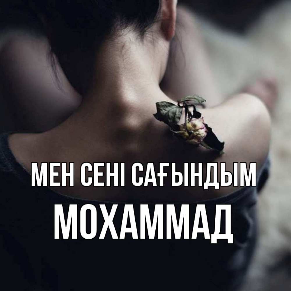 Күн сайын ашық хат с именем, Мохаммад Мен сені сағындым засох цветок Онлайн тегін жүктеп алу тілектері бар керемет карта 