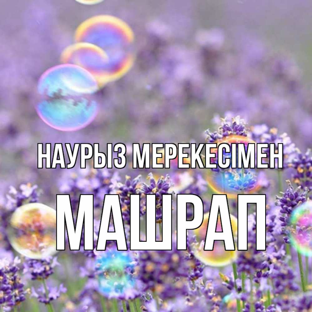 Күн сайын ашық хат с именем, МАШРАП Наурыз мерекесімен цветы Онлайн тегін жүктеп алу тілектері бар керемет карта 