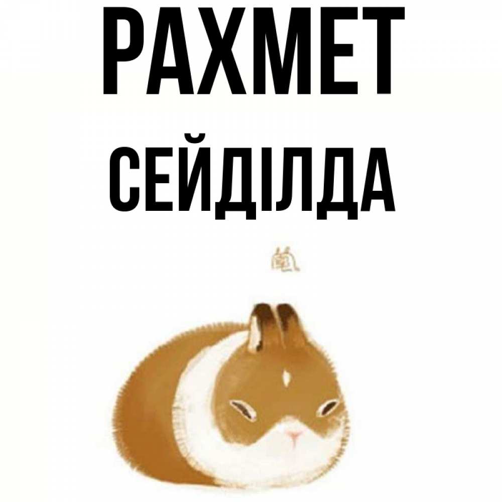 Күн сайын ашық хат с именем, СЕЙДІЛДА рахмет коричнево белый домашний питомец Онлайн тегін жүктеп алу тілектері бар керемет карта 