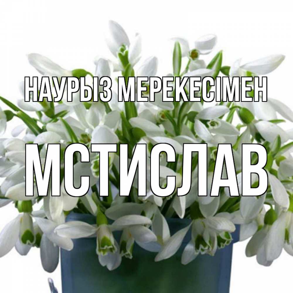 Күн сайын ашық хат с именем, Мстислав Наурыз мерекесімен цветы к наурызу новый год в Казахстане Онлайн тегін жүктеп алу тілектері бар керемет карта 