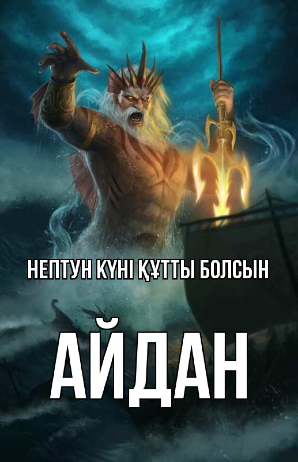 Картинка нептун күні құтты болсын, Айдан