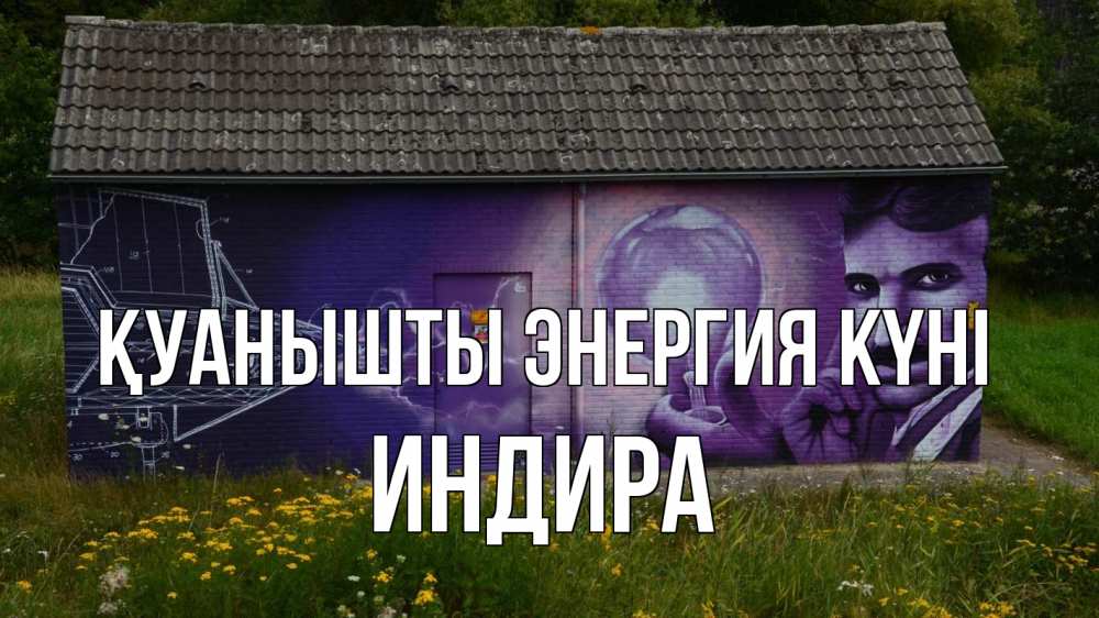 Күн сайын ашық хат с именем, ИНДИРА Қуанышты энергия күні молнии, Тесла Онлайн тегін жүктеп алу тілектері бар керемет карта 