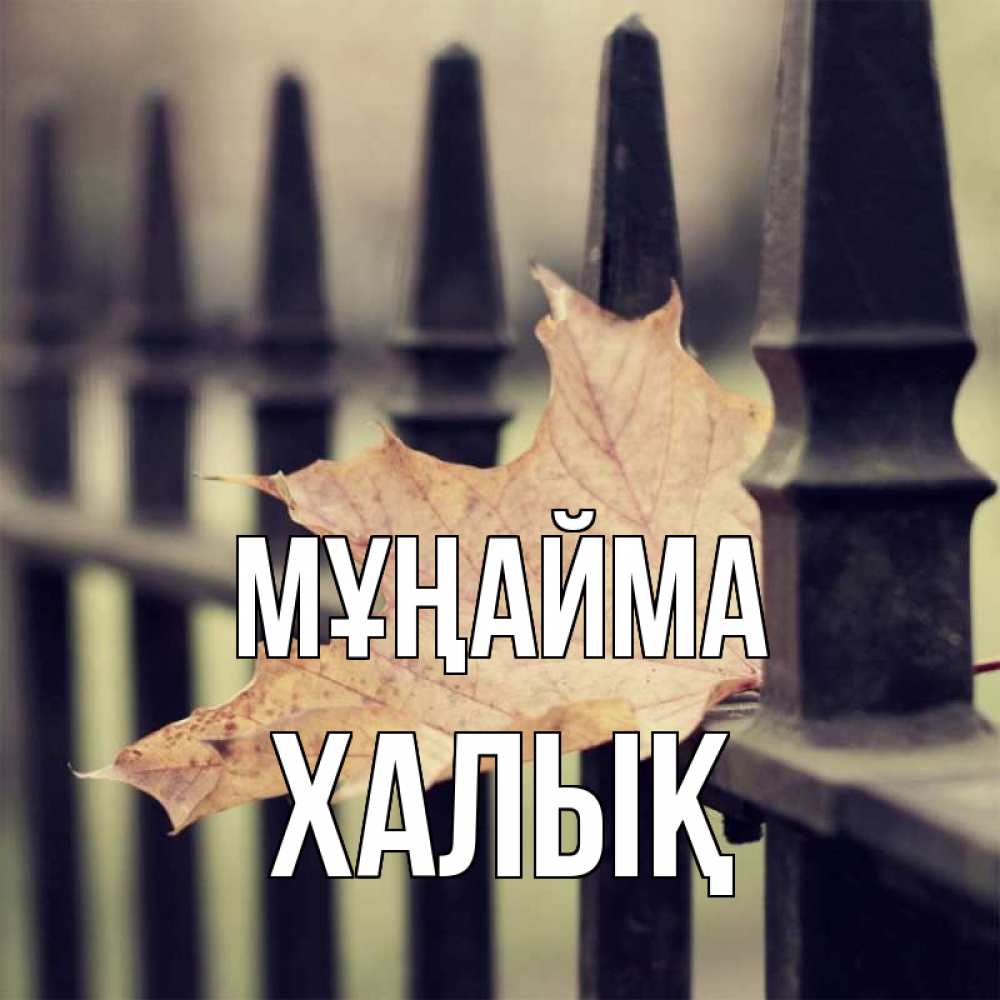 Күн сайын ашық хат с именем, ХАЛЫҚ Мұңайма лист клена Онлайн тегін жүктеп алу тілектері бар керемет карта 