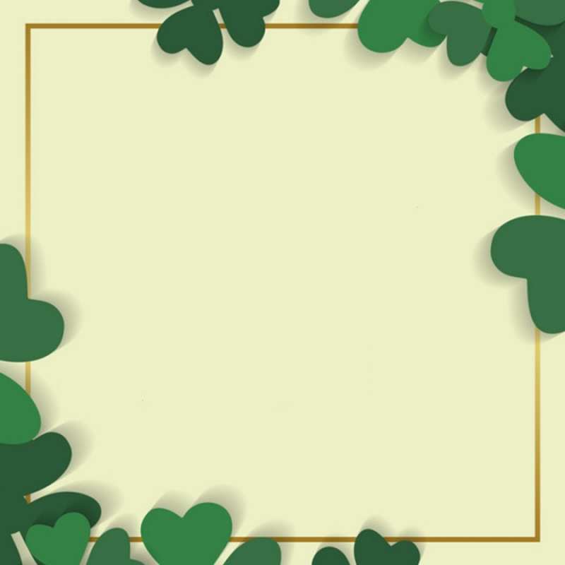 Открытка клевер 2 рамка 2 Саған сәттілік тілеймін 