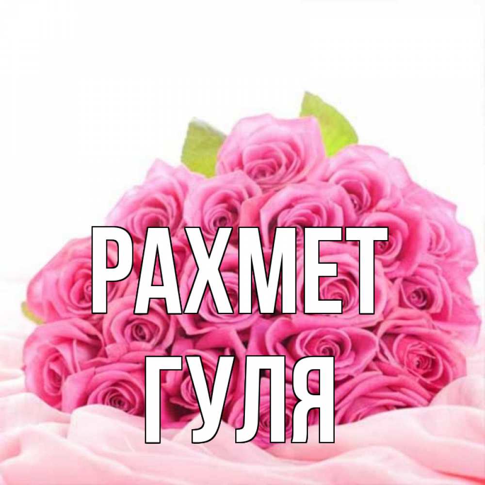 Күн сайын ашық хат с именем, Гуля рахмет розовые розы с подписью Онлайн тегін жүктеп алу тілектері бар керемет карта 