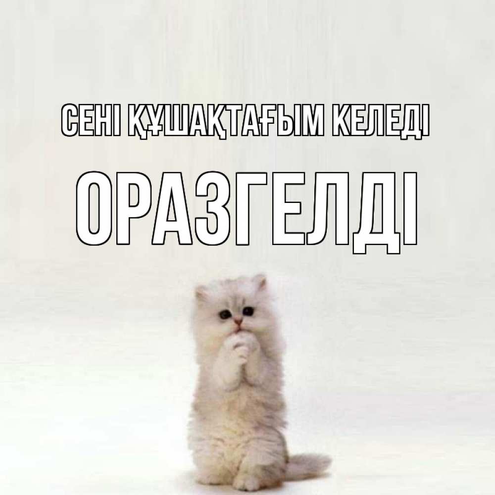 Күн сайын ашық хат с именем, ОРАЗГЕЛДІ сені құшақтағым келеді открытки с креативными подписями Онлайн тегін жүктеп алу тілектері бар керемет карта 