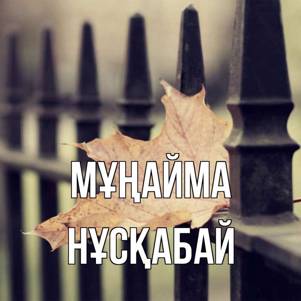 Күн сайын ашық хат с именем, НҰСҚАБАЙ Мұңайма лист клена Онлайн тегін жүктеп алу тілектері бар керемет карта 