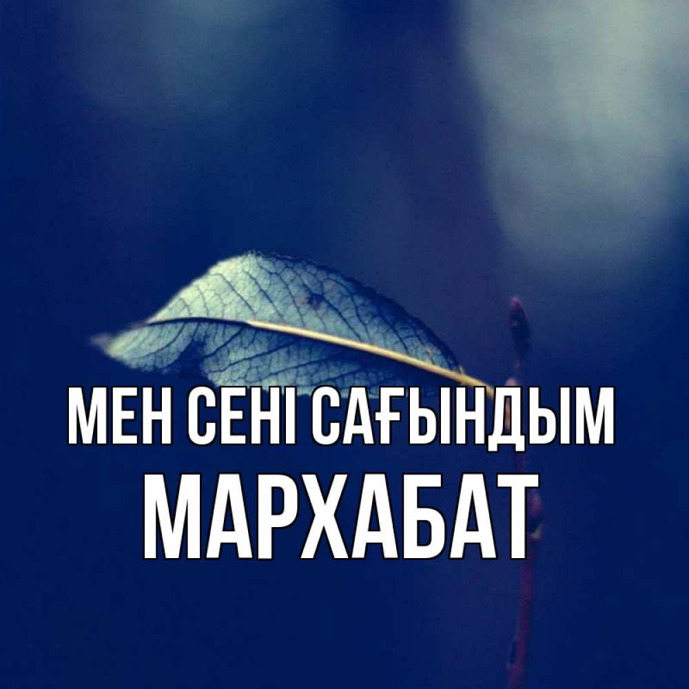 Күн сайын ашық хат с именем, МАРХАБАТ Мен сені сағындым одна ветка 1 Онлайн тегін жүктеп алу тілектері бар керемет карта 