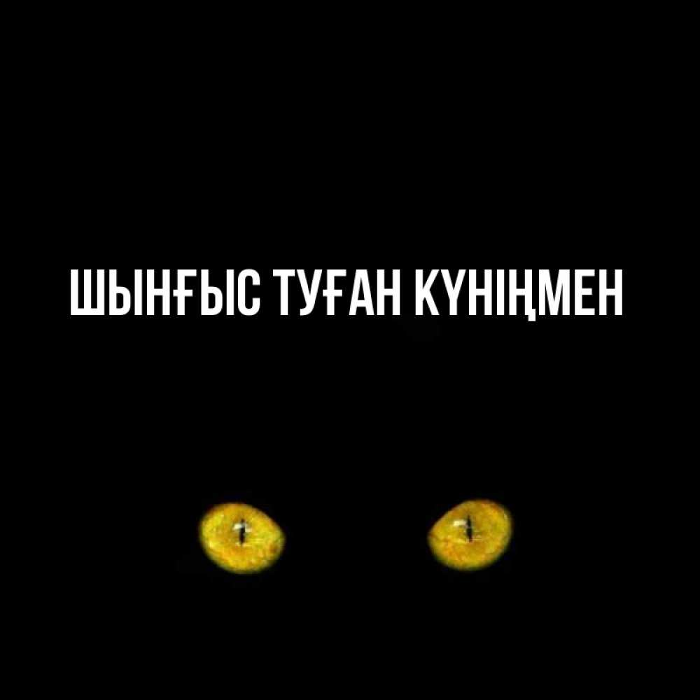 Картинка  с именем , ШЫНҒЫС! ТУҒАН КҮНІҢМЕН!