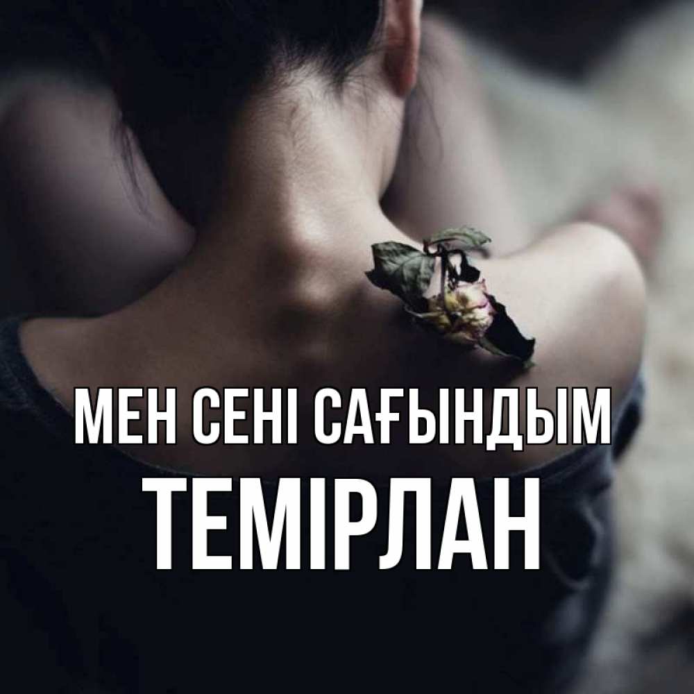 Күн сайын ашық хат с именем, ТЕМІРЛАН Мен сені сағындым засох цветок Онлайн тегін жүктеп алу тілектері бар керемет карта 