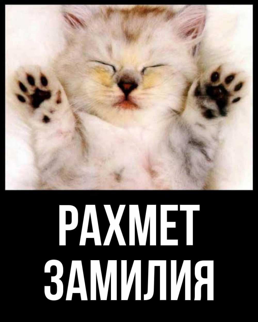 Рахмет стикер