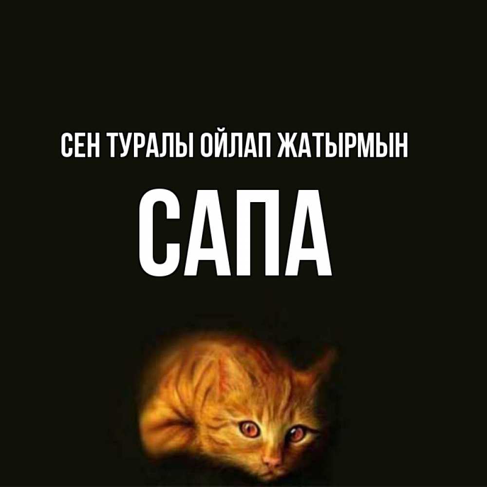 Күн сайын ашық хат с именем, САПА Сен туралы ойлап жатырмын рыжий Онлайн тегін жүктеп алу тілектері бар керемет карта 