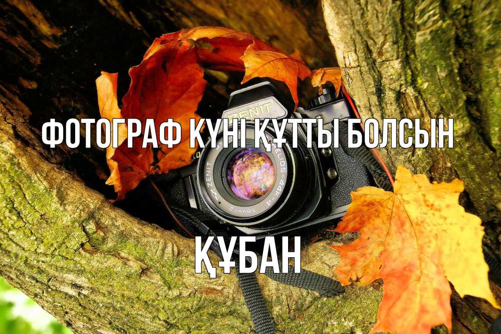 Күн сайын ашық хат с именем, ҚҰБАН Фотограф күні құтты болсын с днем фотографа 1 Онлайн тегін жүктеп алу тілектері бар керемет карта 