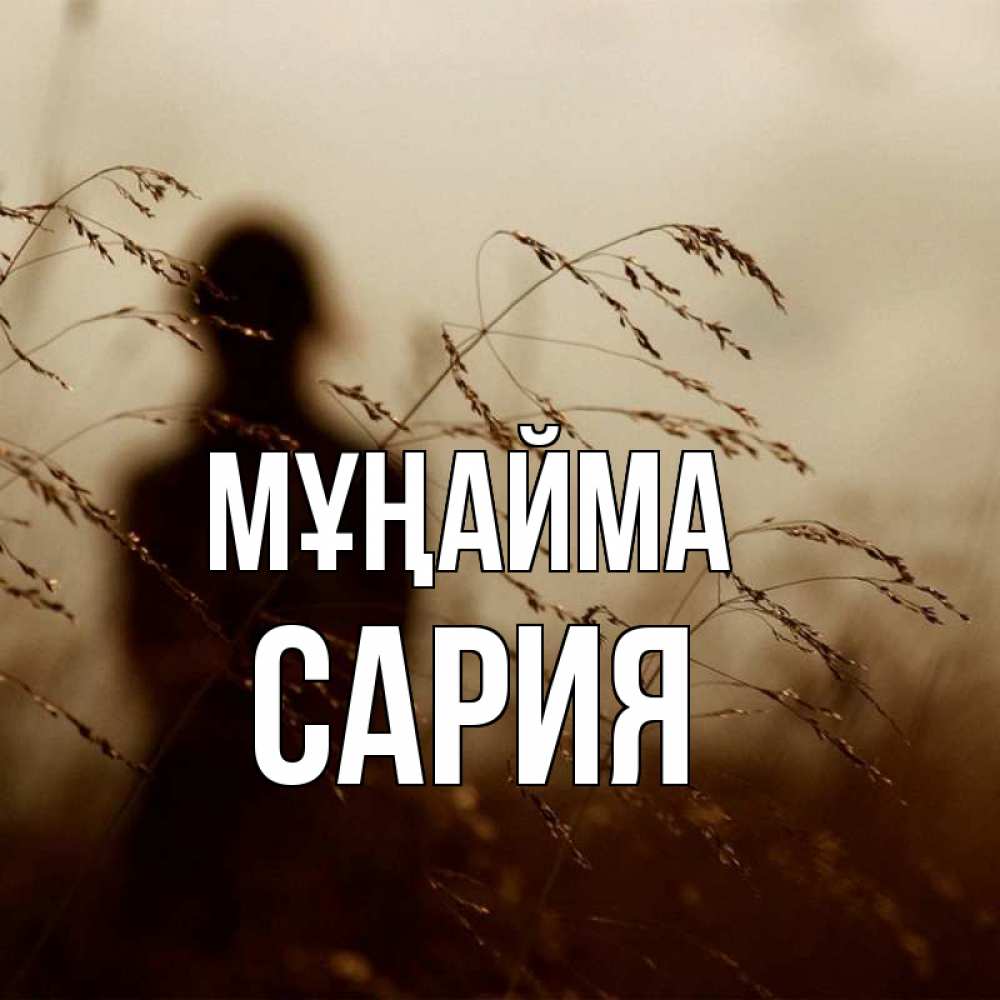 Күн сайын ашық хат с именем, САРИЯ Мұңайма грусть Онлайн тегін жүктеп алу тілектері бар керемет карта 