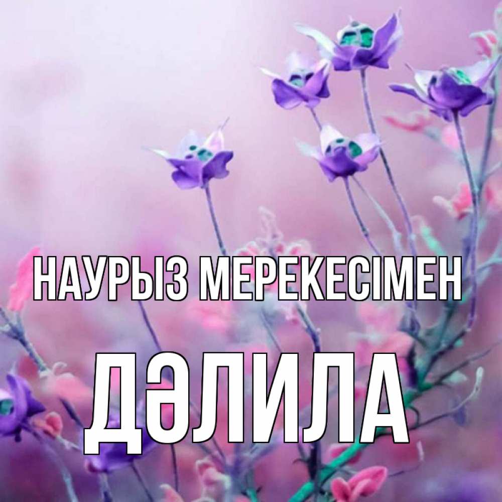 Күн сайын ашық хат с именем, ДӘЛИЛА Наурыз мерекесімен международный женский день 2 Онлайн тегін жүктеп алу тілектері бар керемет карта 