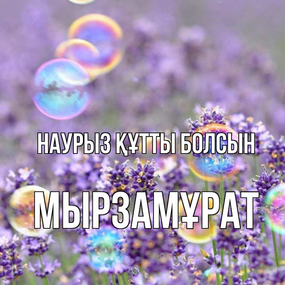 Күн сайын ашық хат с именем, Мырзамұрат Наурыз құтты болсын цветы Онлайн тегін жүктеп алу тілектері бар керемет карта 