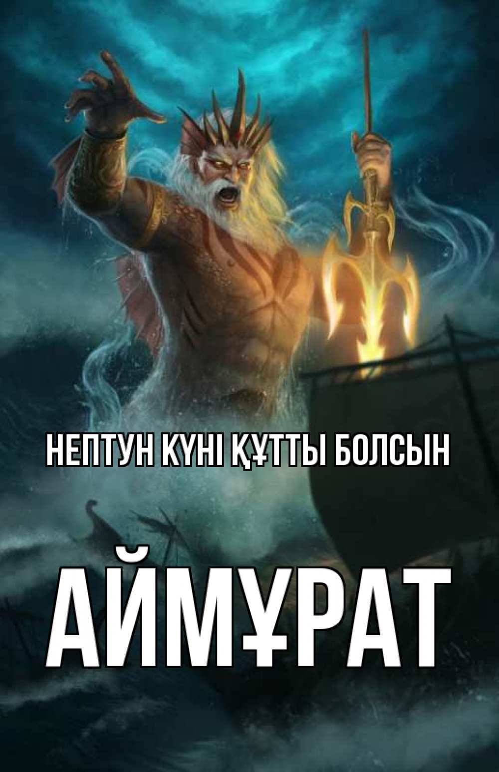 Картинка нептун күні құтты болсын, Аймұрат