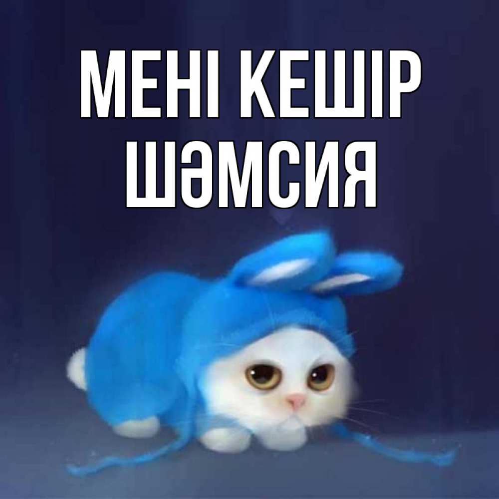 Күн сайын ашық хат с именем, ШӘМСИЯ Мені кешір невинный котозай просит прощения Онлайн тегін жүктеп алу тілектері бар керемет карта 