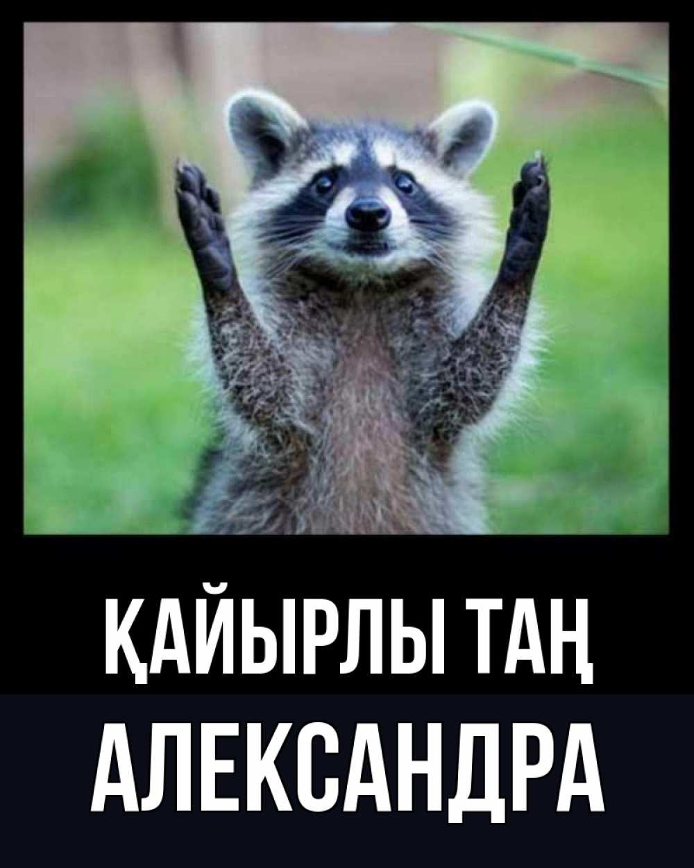 Күн сайын ашық хат с именем, Александра Қайырлы таң хорошее настроение утречком Онлайн тегін жүктеп алу тілектері бар керемет карта 