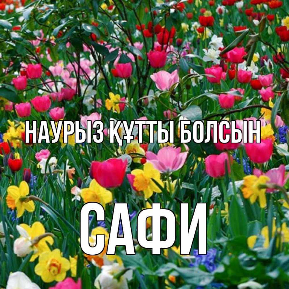 Күн сайын ашық хат с именем, САФИ Наурыз құтты болсын с наурызом поздравления для женщины Онлайн тегін жүктеп алу тілектері бар керемет карта 