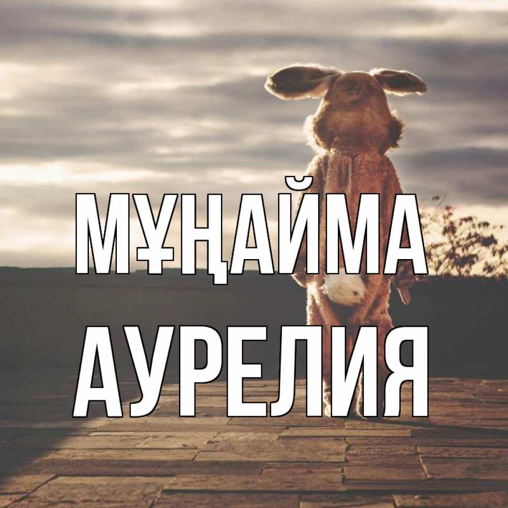 Күн сайын ашық хат с именем, Аурелия Мұңайма со спины Онлайн тегін жүктеп алу тілектері бар керемет карта 