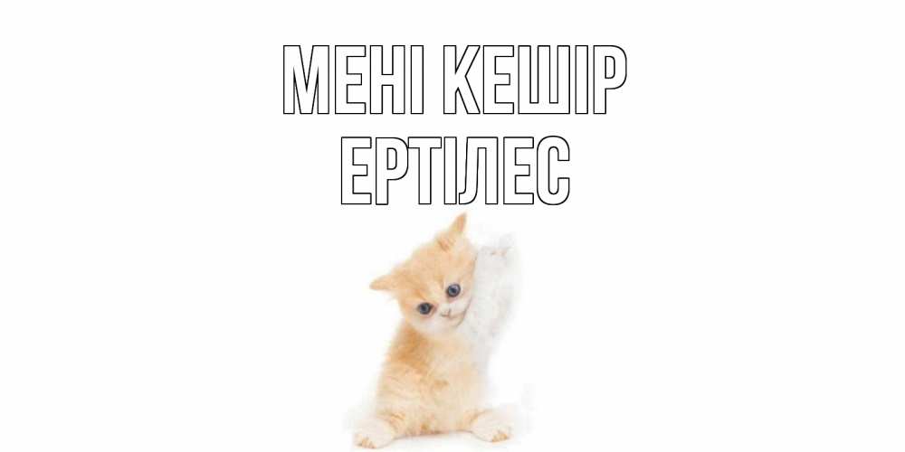 Күн сайын ашық хат с именем, Ертілес Мені кешір кот Онлайн тегін жүктеп алу тілектері бар керемет карта 