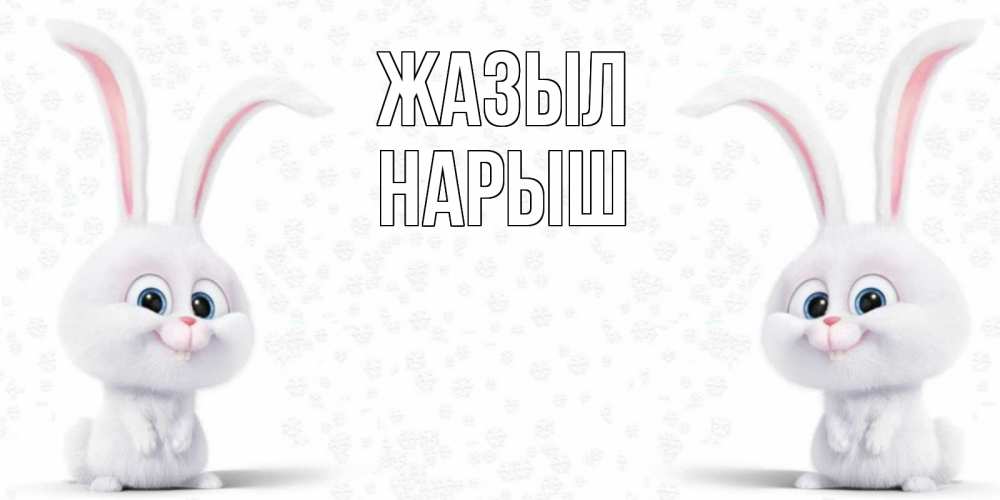 Күн сайын ашық хат с именем, Нарыш Жазыл не болей с зайцем Онлайн тегін жүктеп алу тілектері бар керемет карта 