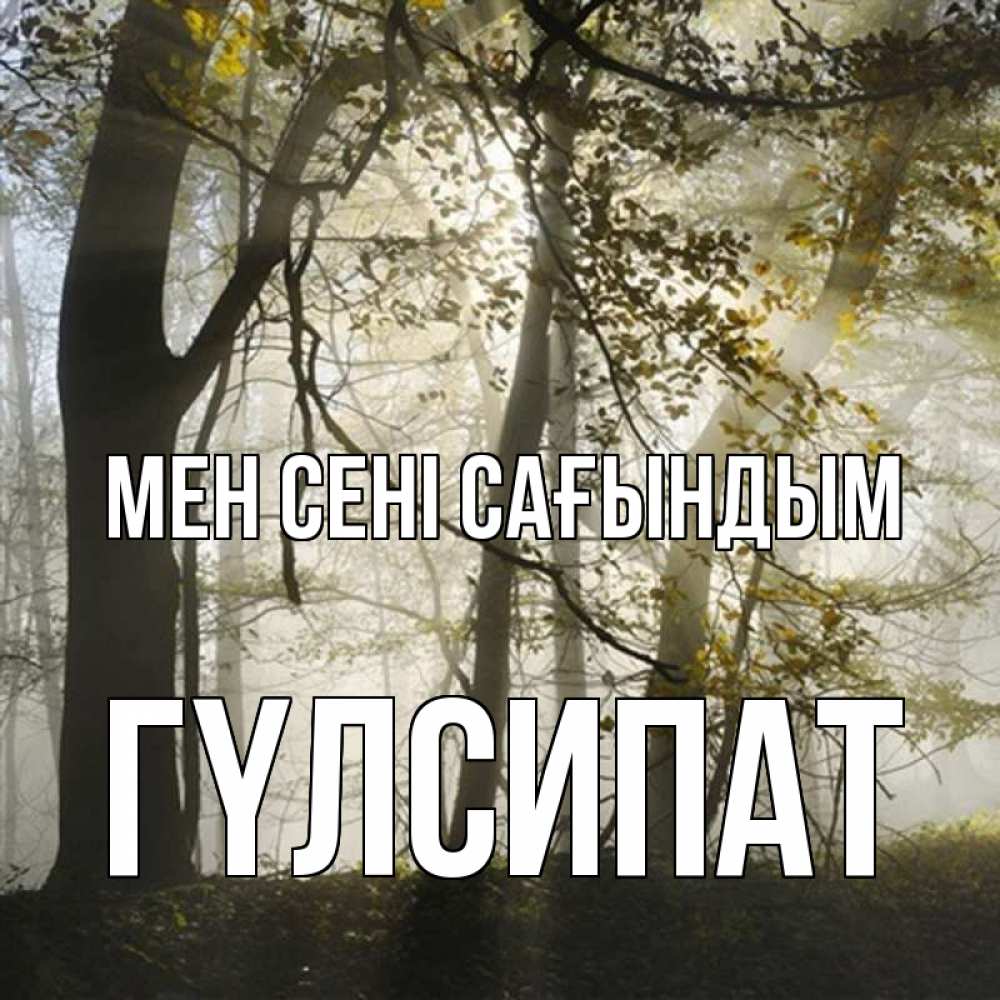 Күн сайын ашық хат с именем, ГҮЛСИПАТ Мен сені сағындым грустно Онлайн тегін жүктеп алу тілектері бар керемет карта 