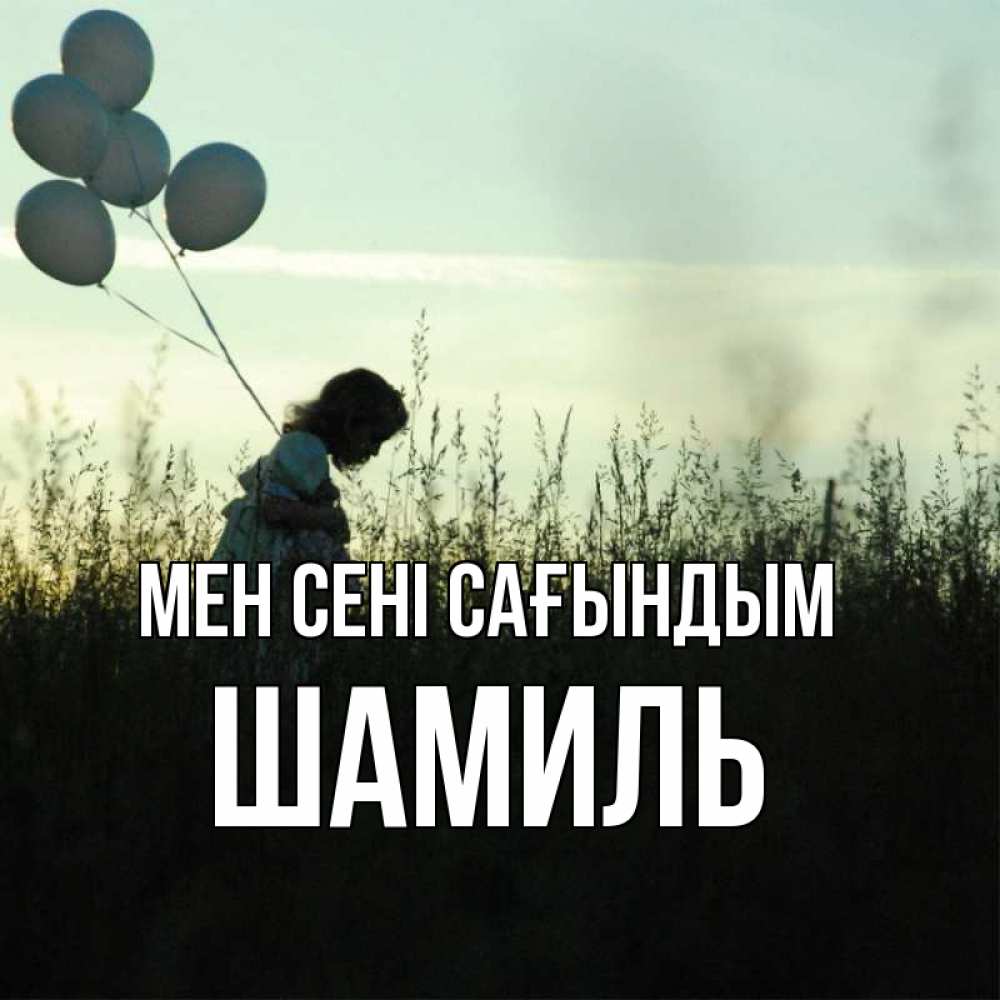 Күн сайын ашық хат с именем, Шамиль Мен сені сағындым приходи ко мне и давай дружить Онлайн тегін жүктеп алу тілектері бар керемет карта 