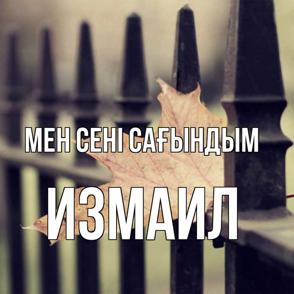 Күн сайын ашық хат с именем, Измаил Мен сені сағындым очень скучно Онлайн тегін жүктеп алу тілектері бар керемет карта 