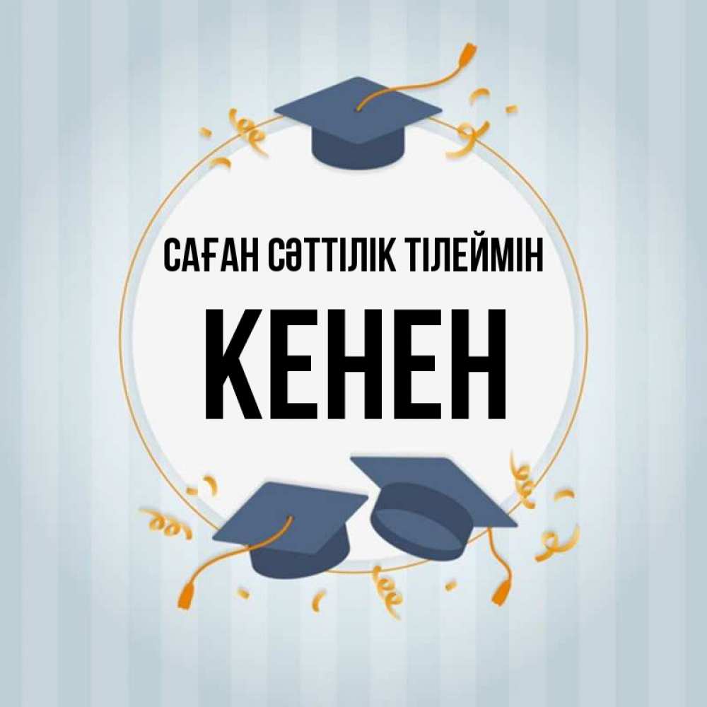 Күн сайын ашық хат с именем, Кенен Саған сәттілік тілеймін для студентов Онлайн тегін жүктеп алу тілектері бар керемет карта 