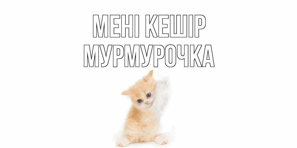 Күн сайын ашық хат с именем, Мурмурочка Мені кешір кот Онлайн тегін жүктеп алу тілектері бар керемет карта 