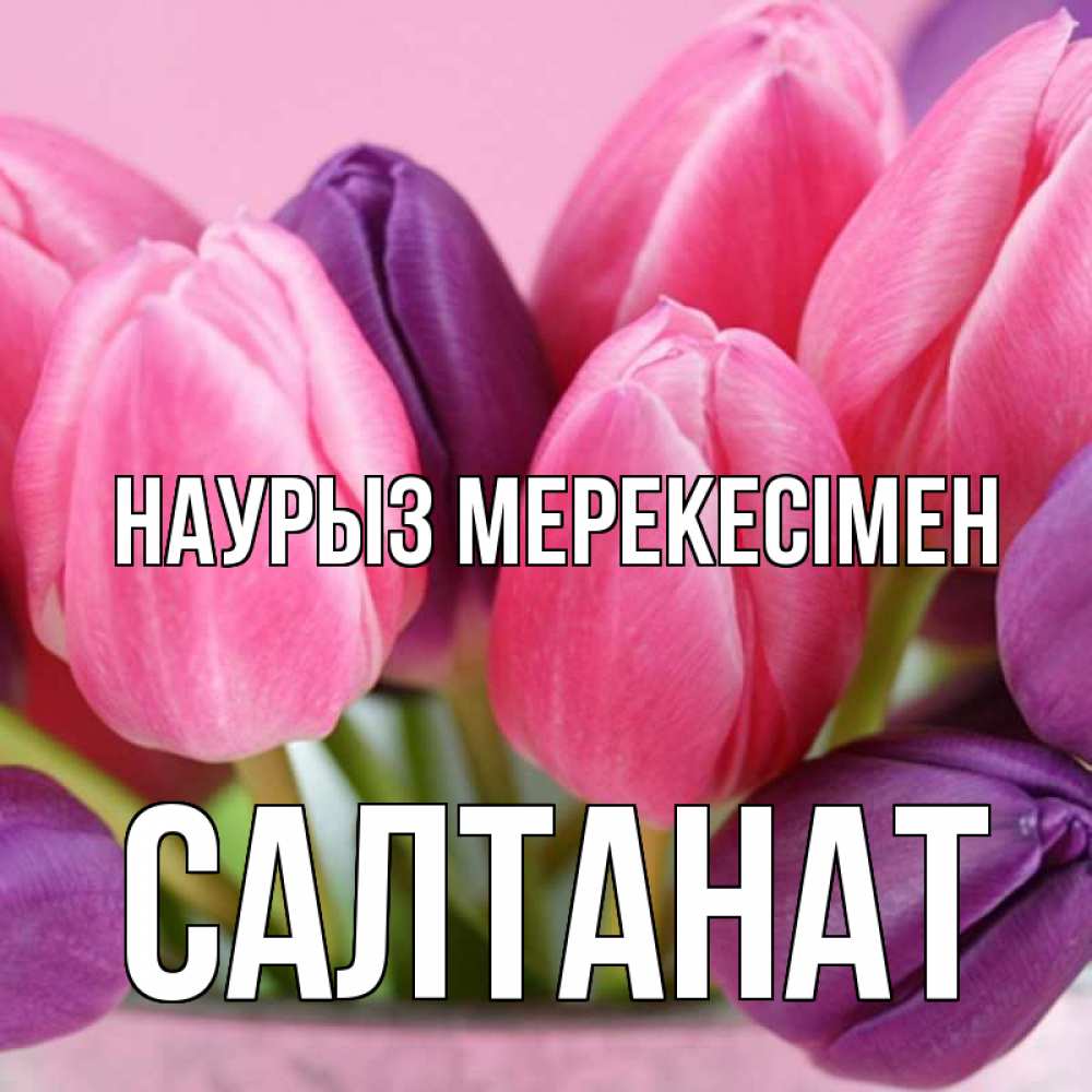 Күн сайын ашық хат с именем, САЛТАНАТ Наурыз мерекесімен маме 1 Онлайн тегін жүктеп алу тілектері бар керемет карта 