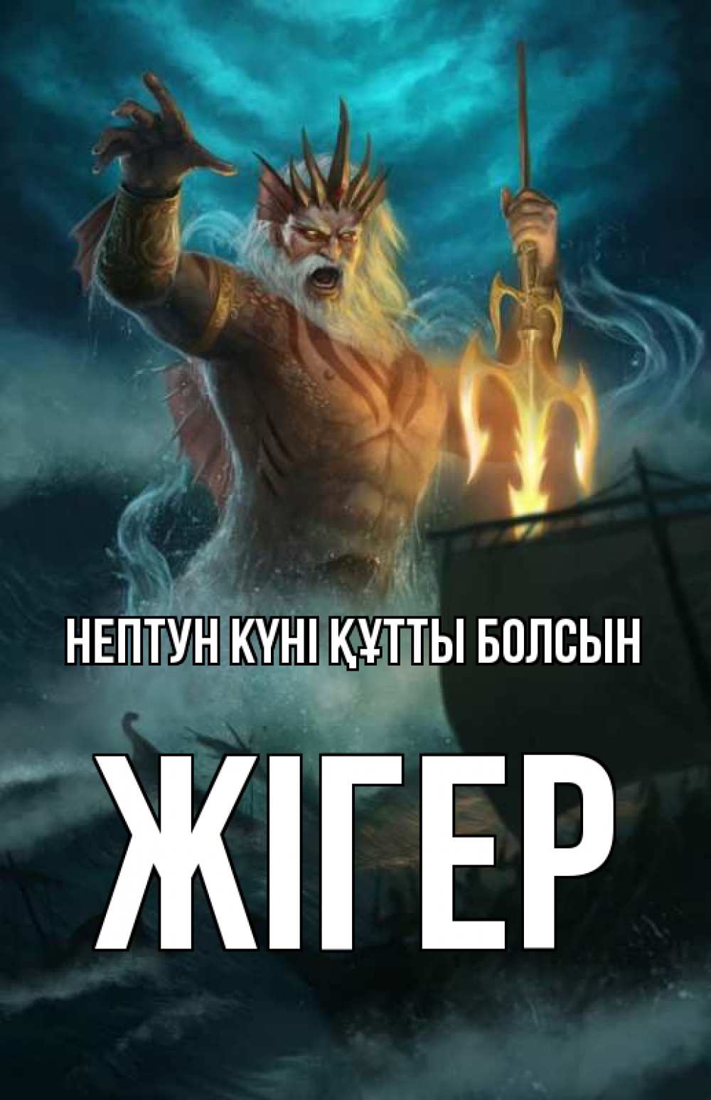 Картинка нептун күні құтты болсын, Жігер