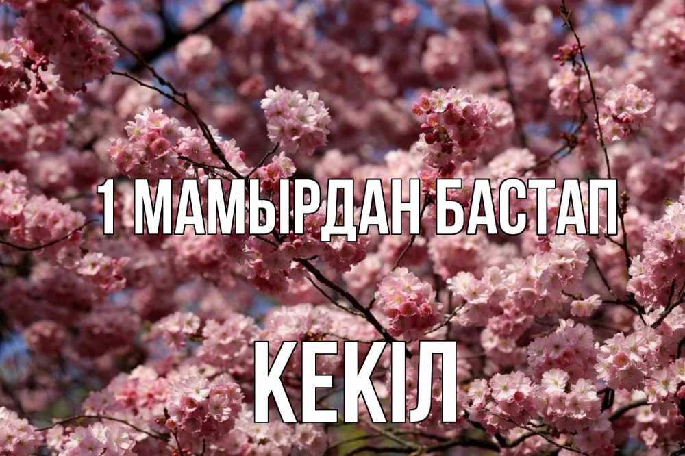 Күн сайын ашық хат с именем, Кекіл 1 мамырдан бастап С 1 мая Онлайн тегін жүктеп алу тілектері бар керемет карта 