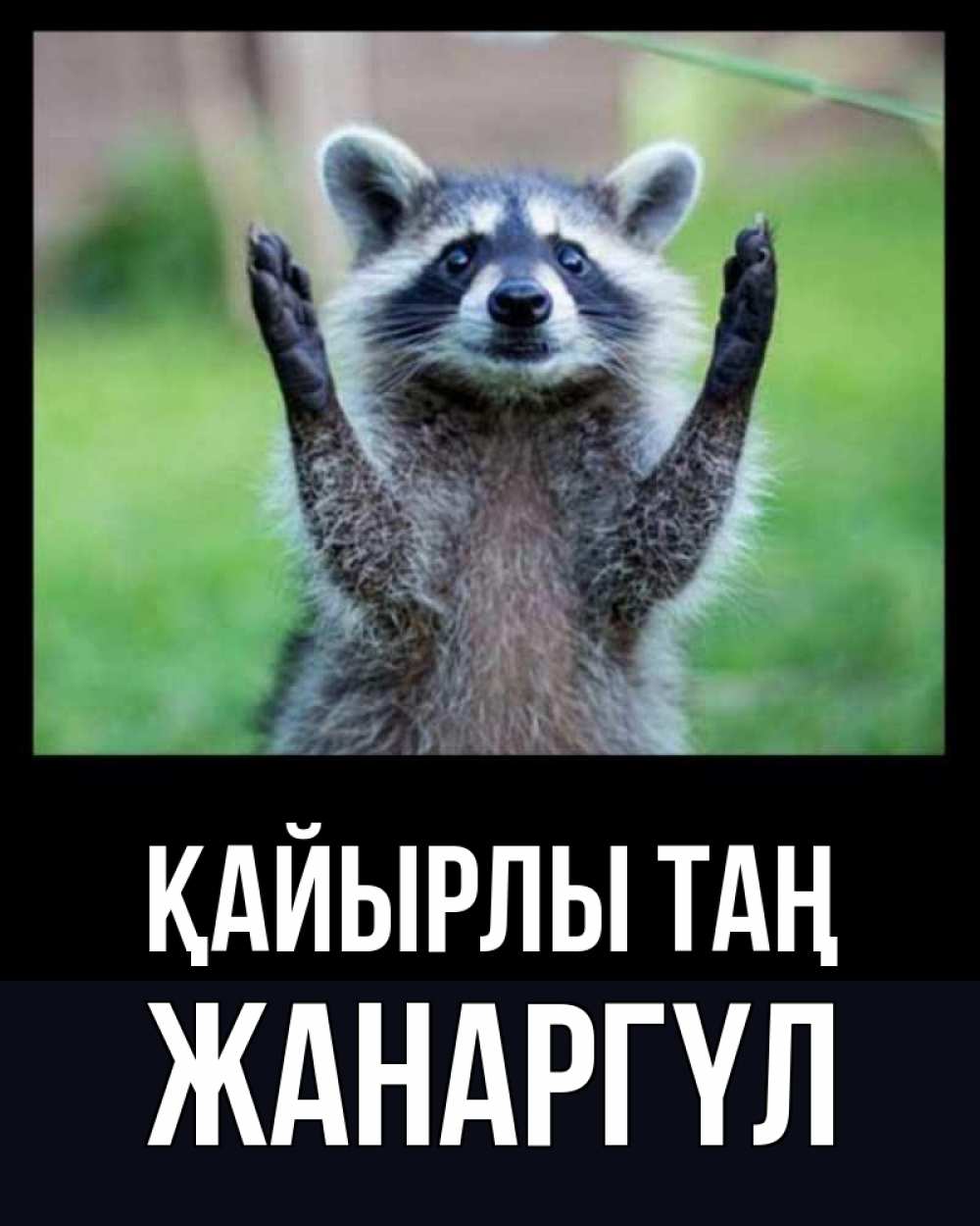 Күн сайын ашық хат с именем, ЖАНАРГҮЛ Қайырлы таң хорошее настроение утречком Онлайн тегін жүктеп алу тілектері бар керемет карта 