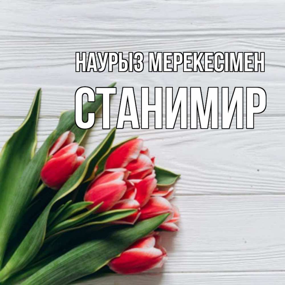 Күн сайын ашық хат с именем, Станимир Наурыз мерекесімен весна 2 Онлайн тегін жүктеп алу тілектері бар керемет карта 