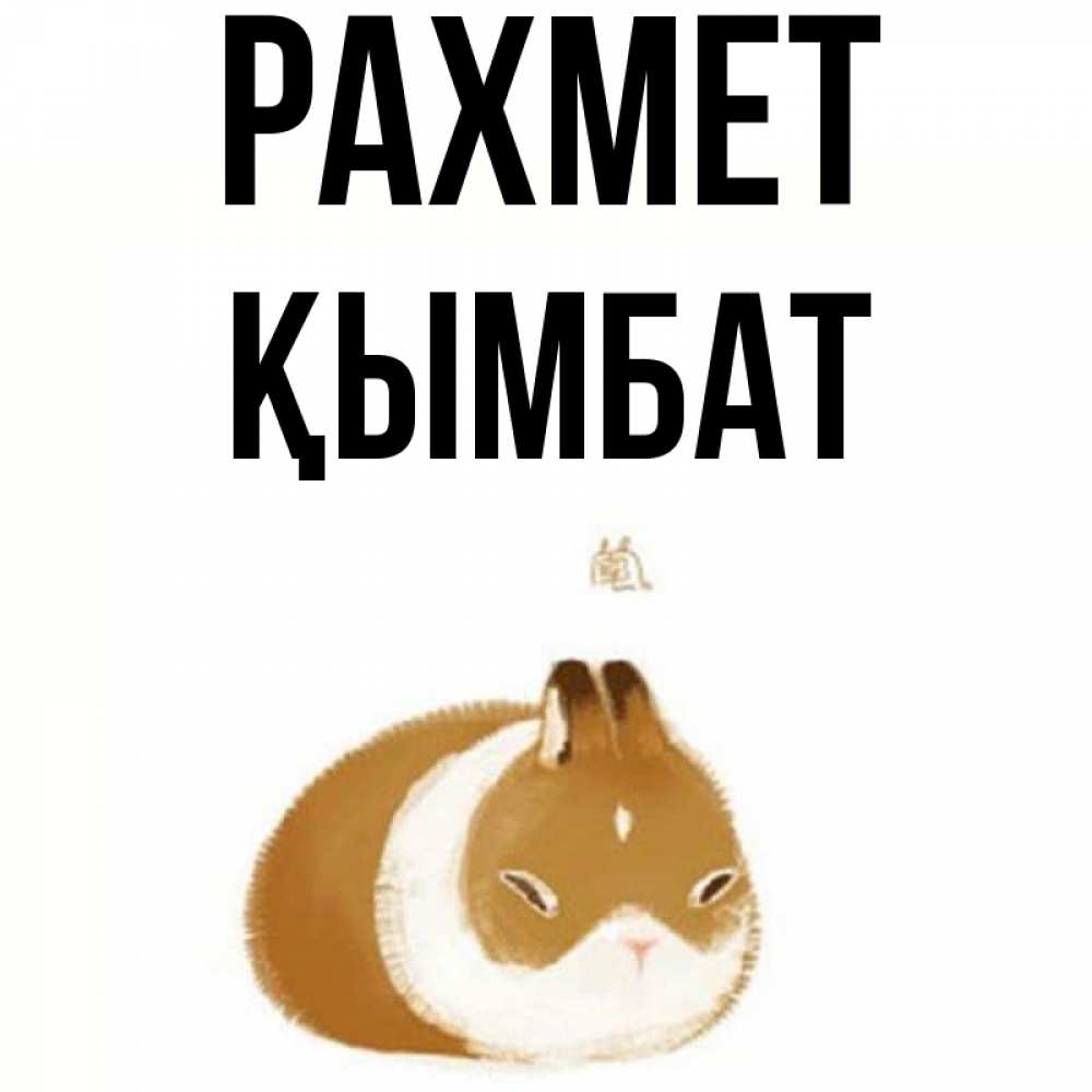 Күн сайын ашық хат с именем, ҚЫМБАТ рахмет коричнево белый домашний питомец Онлайн тегін жүктеп алу тілектері бар керемет карта 
