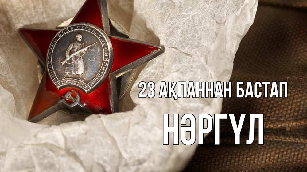 Картинка 23 ақпаннан бастап, НӘРГҮЛ