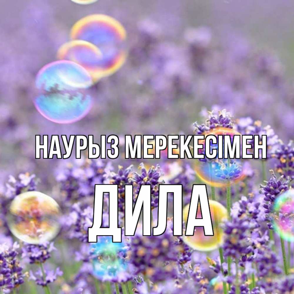 Күн сайын ашық хат с именем, ДИЛА Наурыз мерекесімен цветы Онлайн тегін жүктеп алу тілектері бар керемет карта 