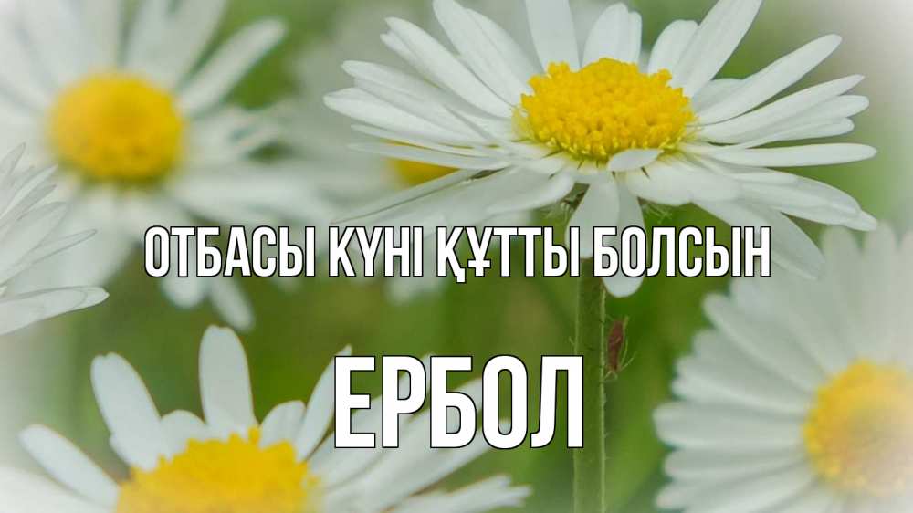 Күн сайын ашық хат с именем, Ербол отбасы күні құтты болсын с днем семьи  1 Онлайн тегін жүктеп алу тілектері бар керемет карта 