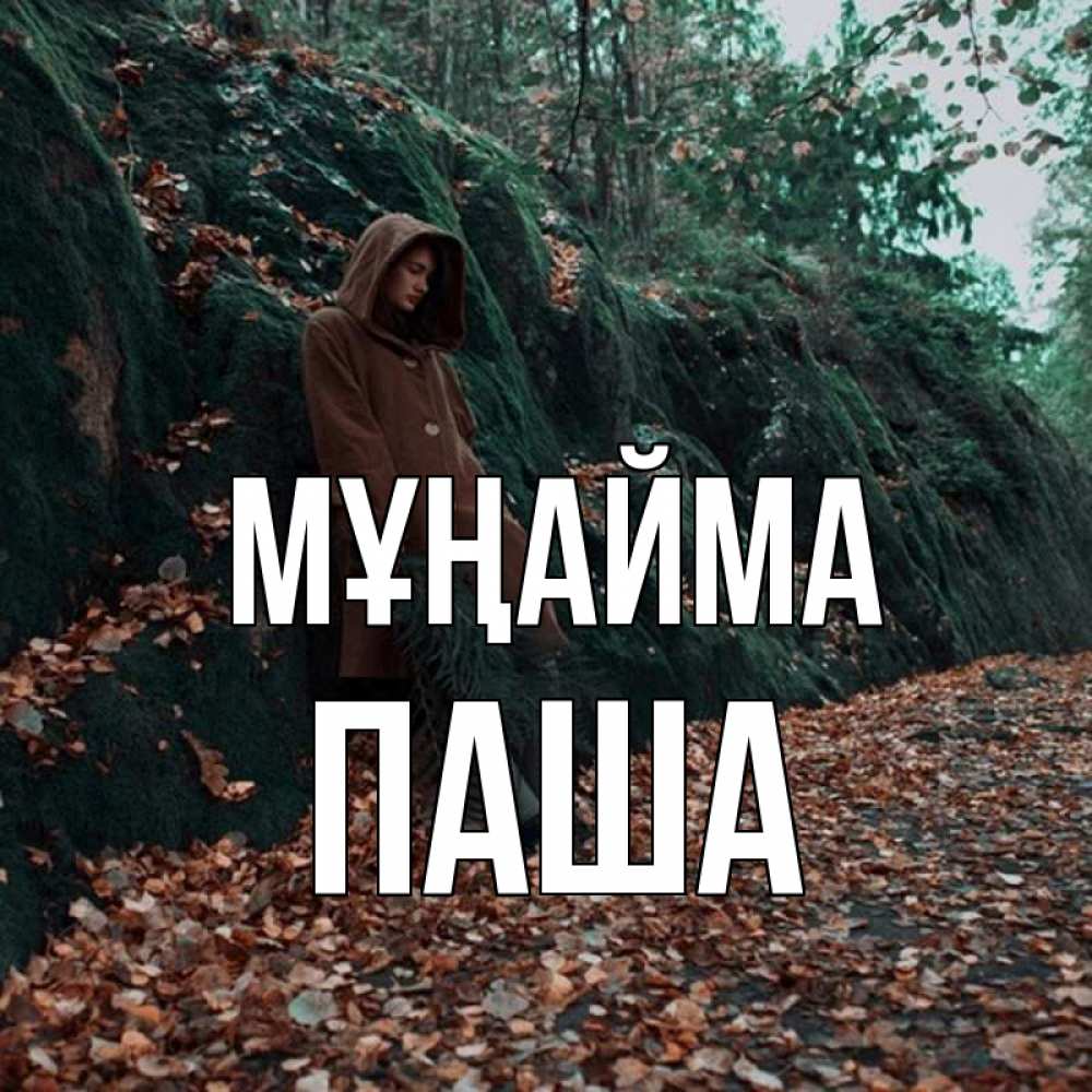 Күн сайын ашық хат с именем, Паша Мұңайма осенний лес Онлайн тегін жүктеп алу тілектері бар керемет карта 