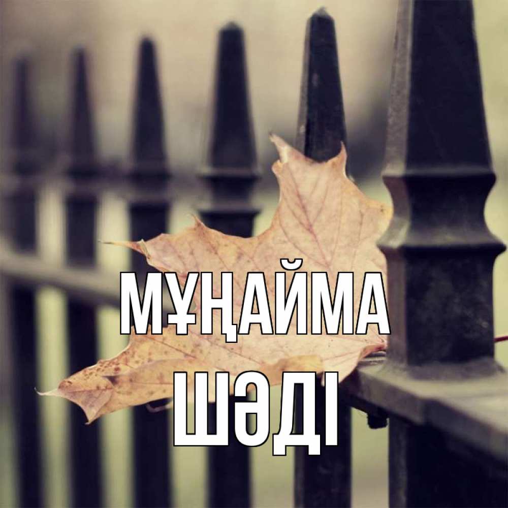 Күн сайын ашық хат с именем, ШӘДІ Мұңайма лист клена Онлайн тегін жүктеп алу тілектері бар керемет карта 