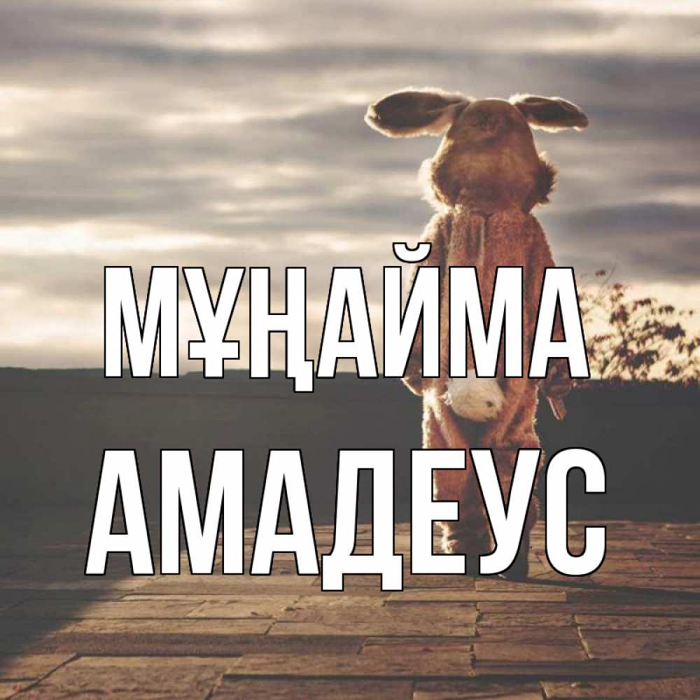 Күн сайын ашық хат с именем, Амадеус Мұңайма со спины Онлайн тегін жүктеп алу тілектері бар керемет карта 